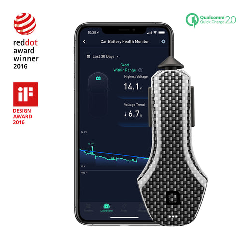 Carbon Fiber Smart Car Charger