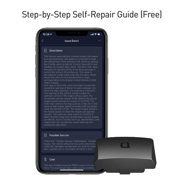 Bluetooth OBD-II Code Scanner